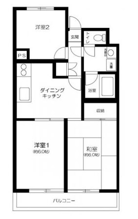 コーディアル久我山の物件間取画像